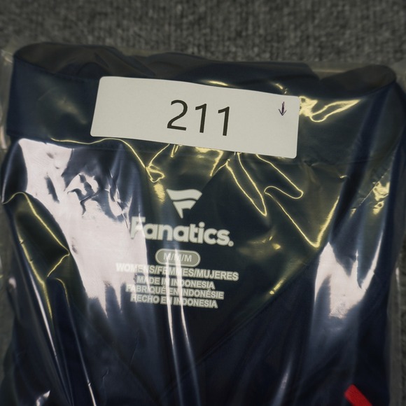 NEW Boston Red Sox V-Neck Baseball Jersey Womens Medium Navy Blue Button Shirt - Picture 9 of 9